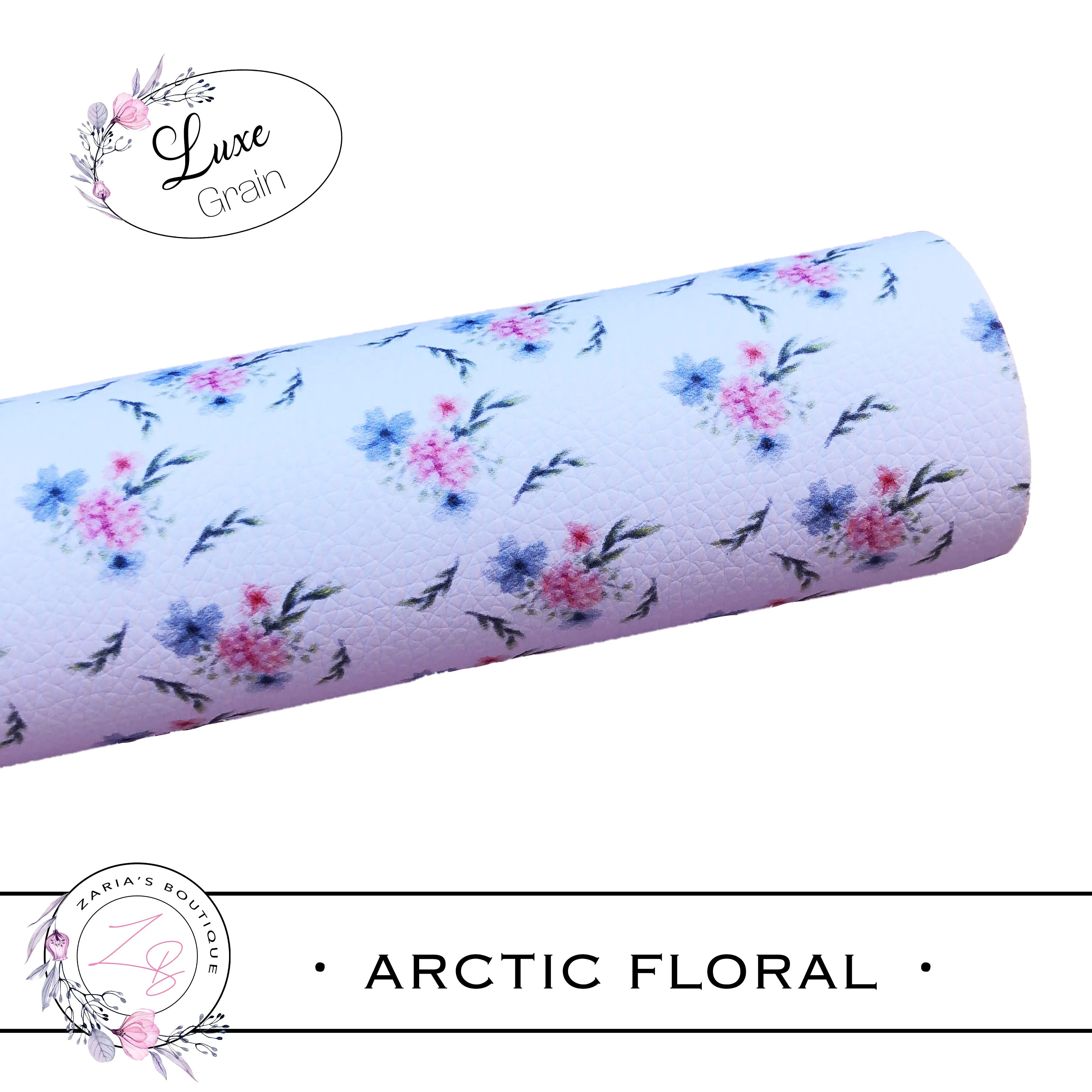 ⋅ Arctic Friends ⋅ Custom Luxe Grain Vegan Faux Leather