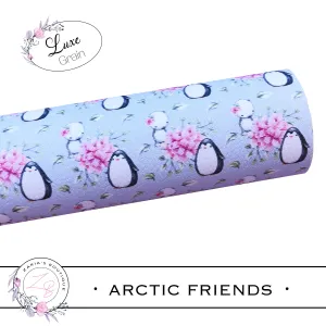 ⋅ Arctic Friends ⋅ Custom Luxe Grain Vegan Faux Leather