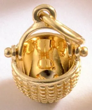 14k Nest Open Basket 3/8"