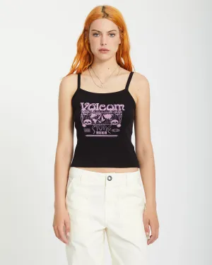 1991 Strappy Tank Top - BLACK