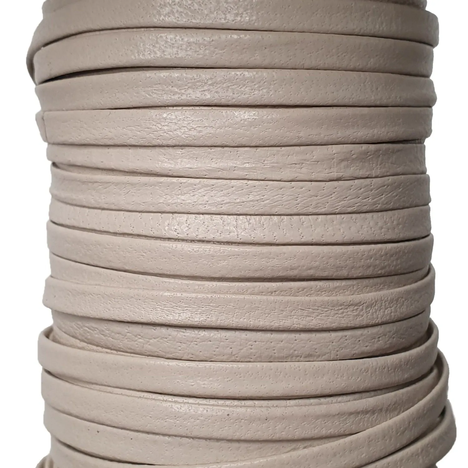 4 MM 1/8" DOUBLE FOLD TAPE LEATHER LACING (10 YARDS)