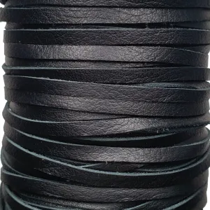 5 MM 3/16" RAW EDGE LEATHER (25 YARDS)