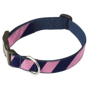 Academy Pink/Navy - Dog Collar