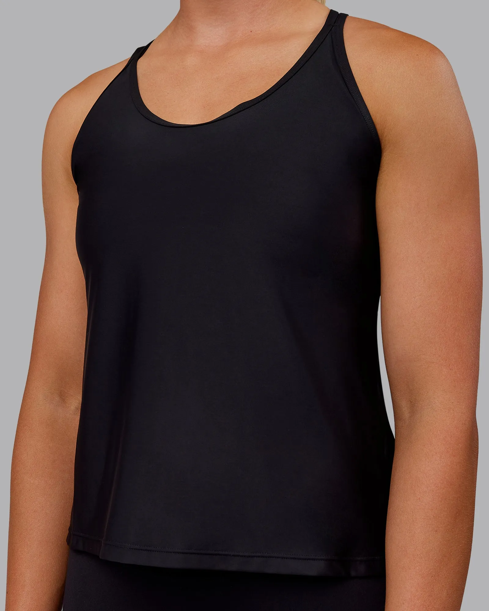 Apex Lightweight Performance Tank - Black