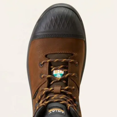 Ariat Men's Outlaw Csa 6" Carbon Toe WP Work Boot -Brown- 10045417