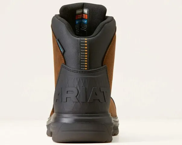 Ariat Men's Outlaw Csa 6" Carbon Toe WP Work Boot -Brown- 10045417