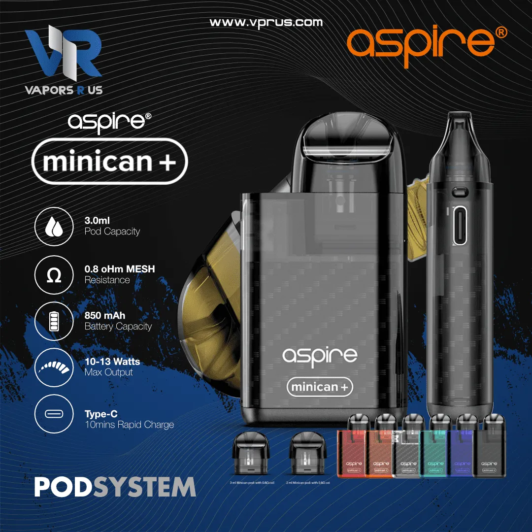 ASPIRE - Minican Plus 850mAh Kit