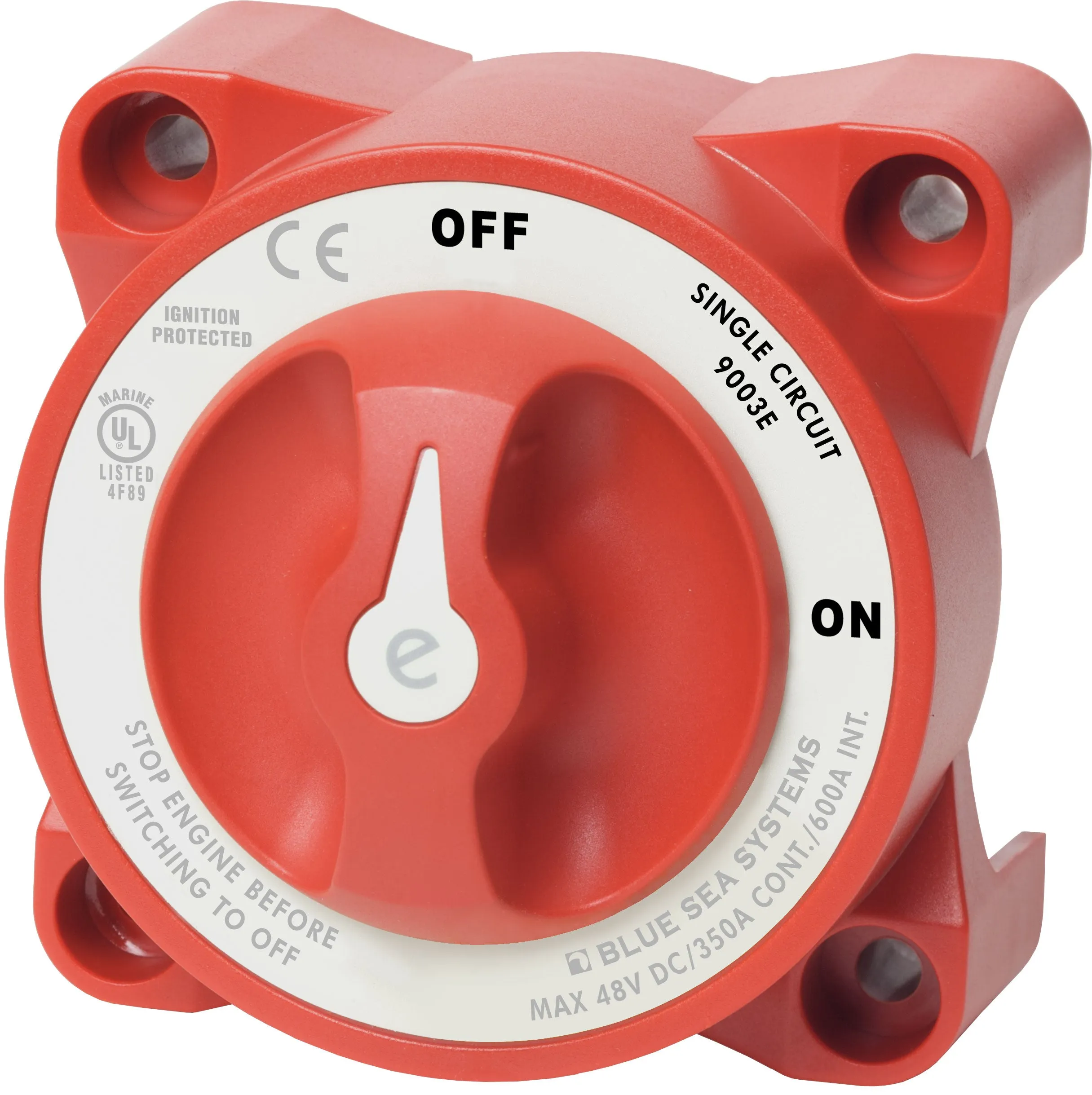 Blue Sea 9003E e-Series On/Off Battery Switch