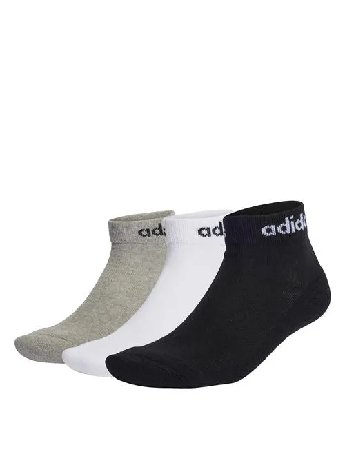 CALZE ADIDAS TRIPLA CALZINI LINEAR ANKLE (3 PAIA)