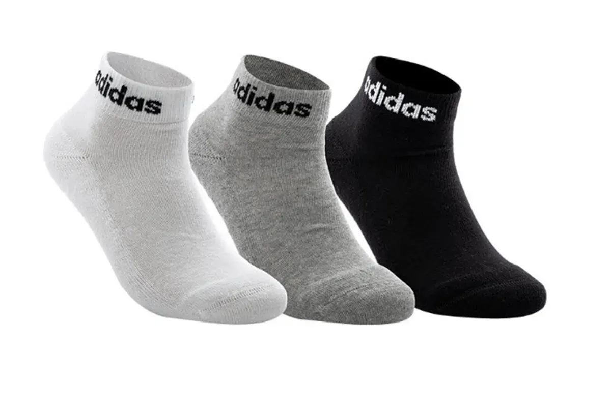 CALZE ADIDAS TRIPLA CALZINI LINEAR ANKLE (3 PAIA)