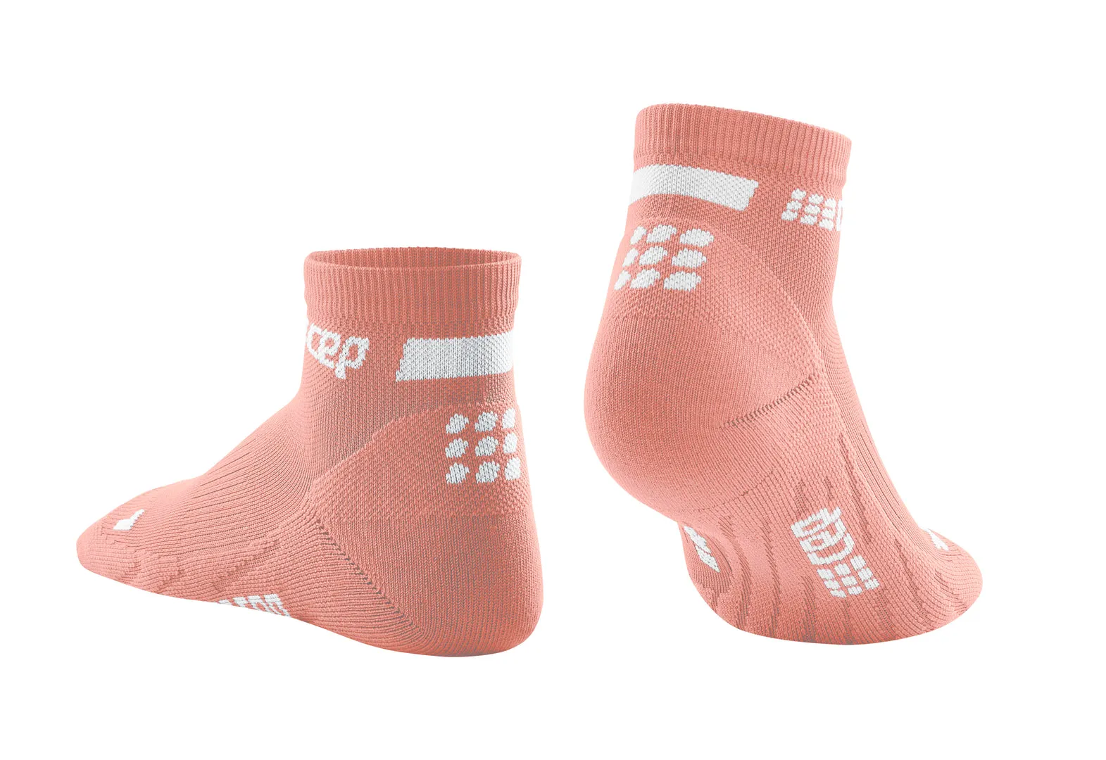 CEP Women's The Run Socks Low Cut V4 - Rose ( WP2AAR )