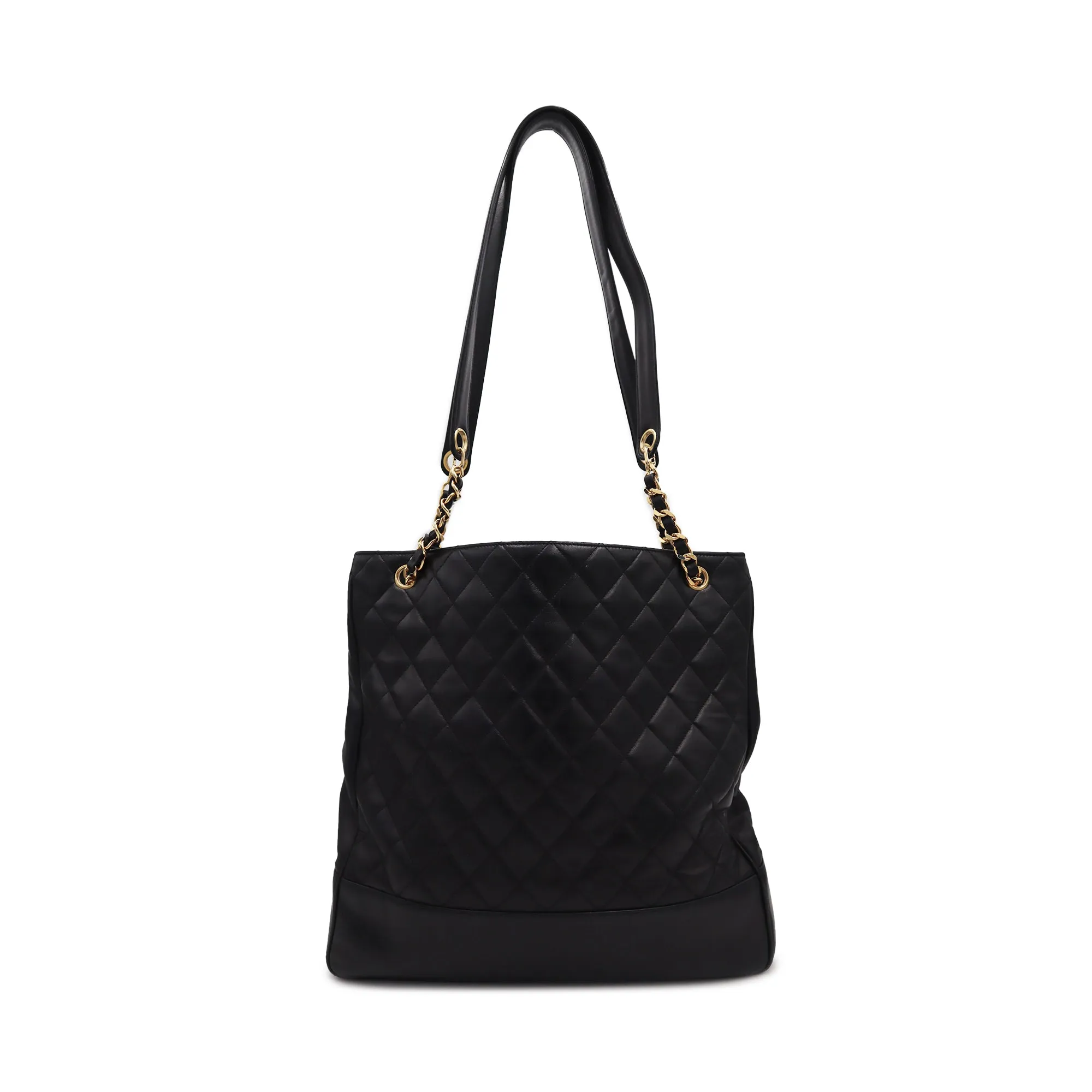 Chanel Quilted Lambskin Tote Bag