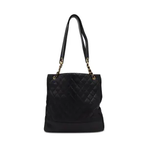 Chanel Quilted Lambskin Tote Bag
