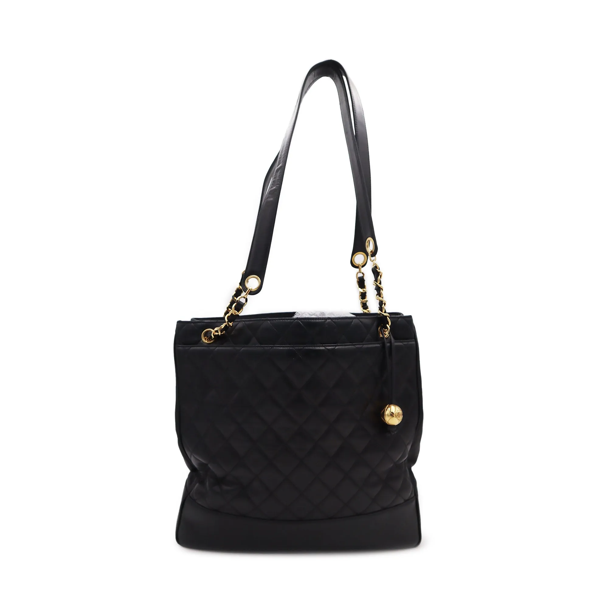 Chanel Quilted Lambskin Tote Bag
