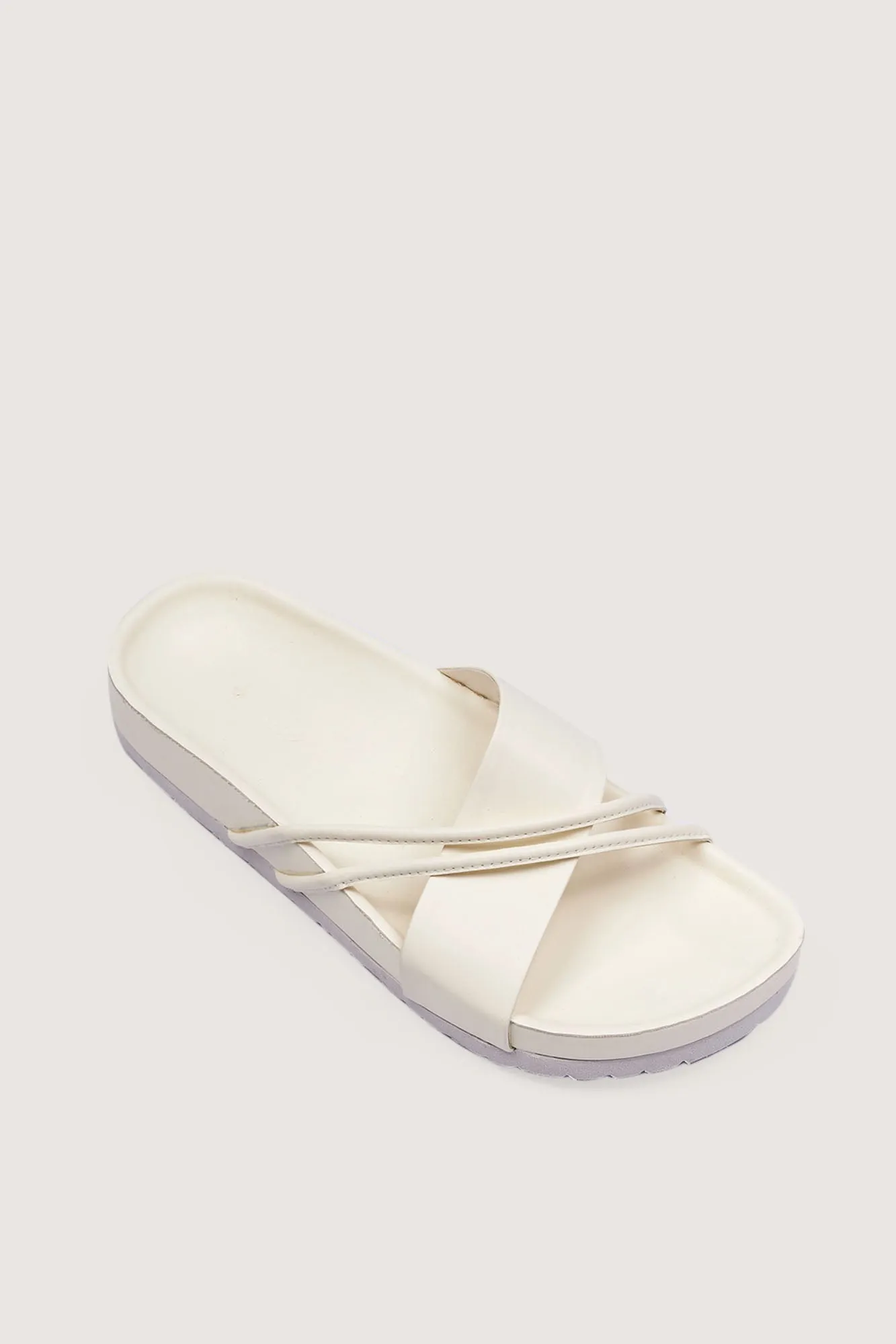 Criss Cross Strap Sliders