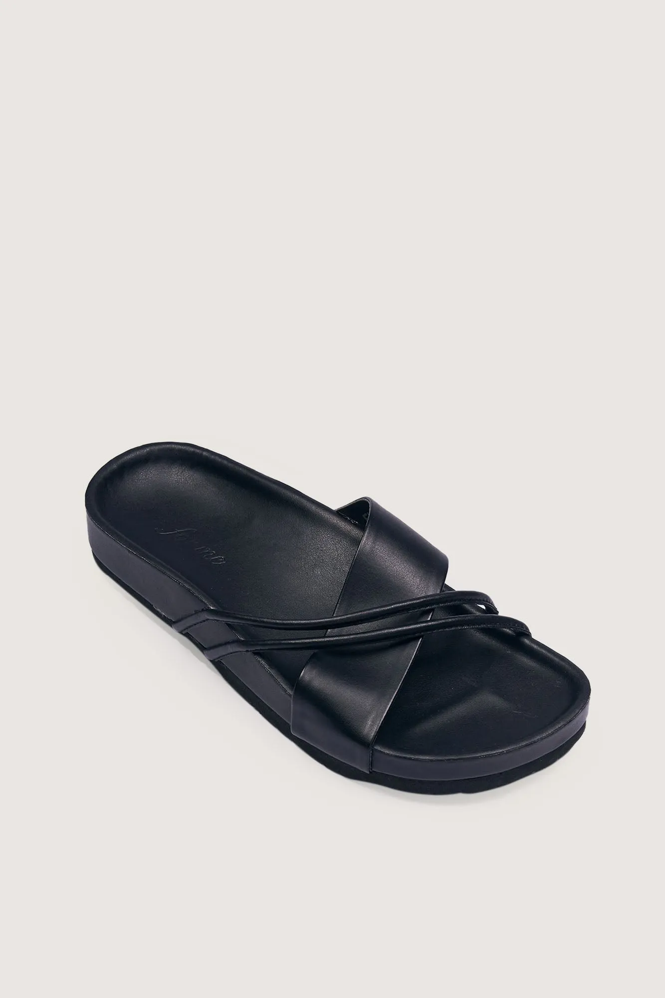 Criss Cross Strap Sliders
