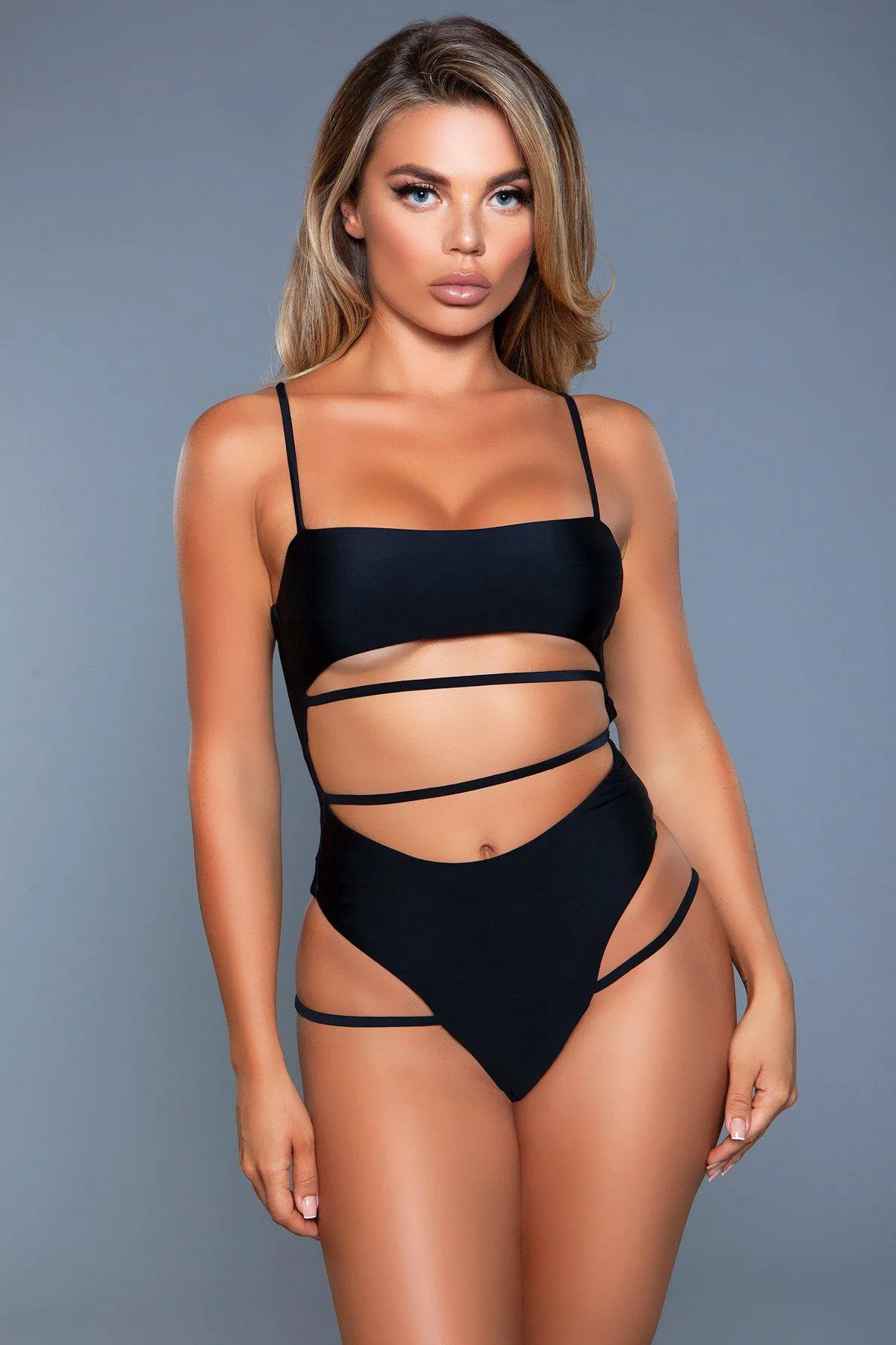 Cut Out Front One Piece Swimsuit