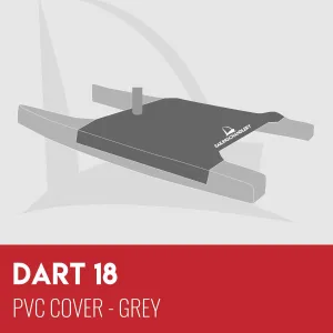 Dart 18 Trampoline Cover - PVC Grey