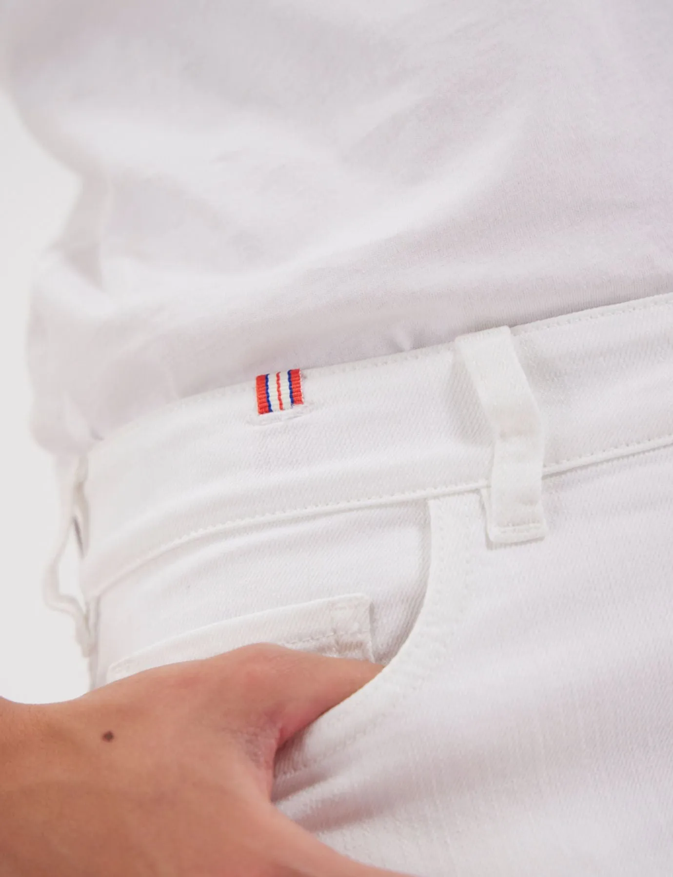 Denim Bamboo white