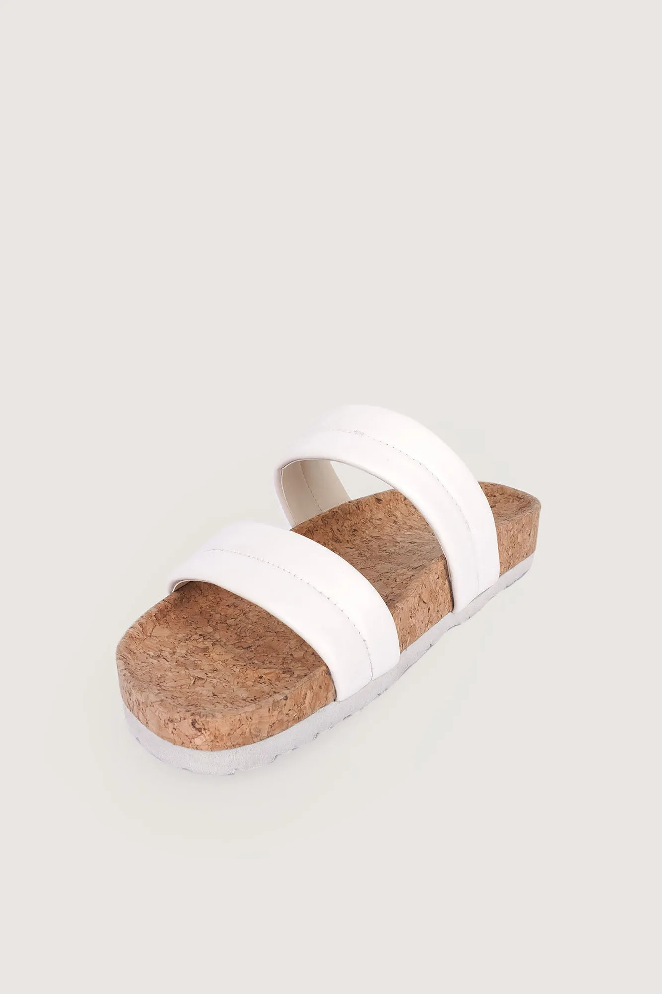 Double Strap Cork Sliders