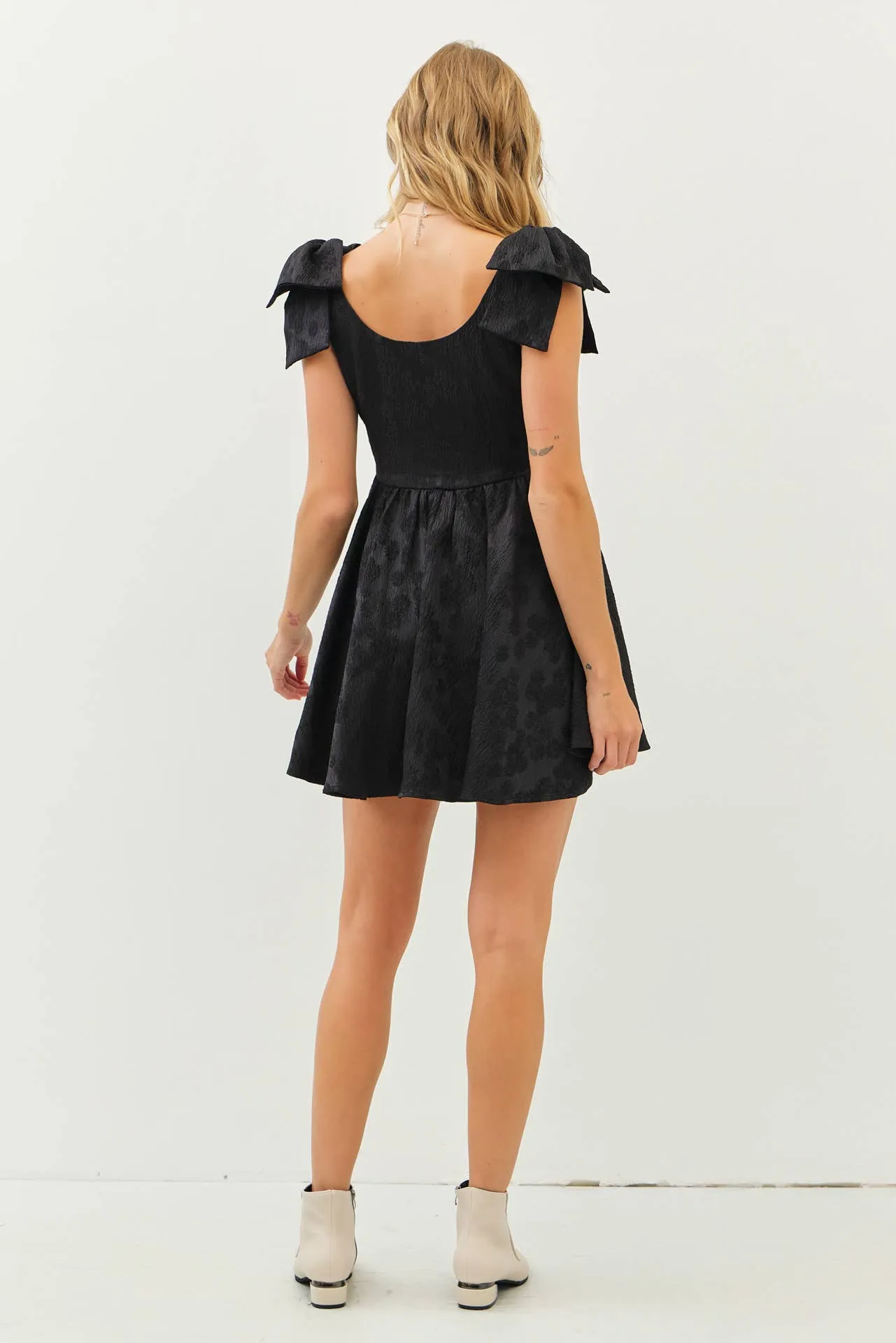 Dunna Bow Mini Dress FINAL SALE