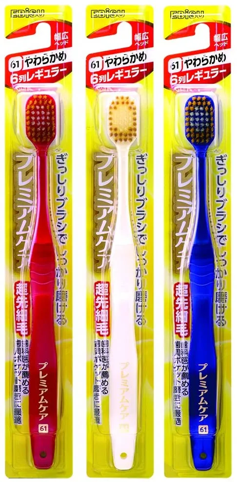 Ebisu Premium 6row Soft Toothbrush