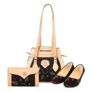 Elegant Tote and Clutch Set | Perfectly Paired with Ballet Flats Nk-189