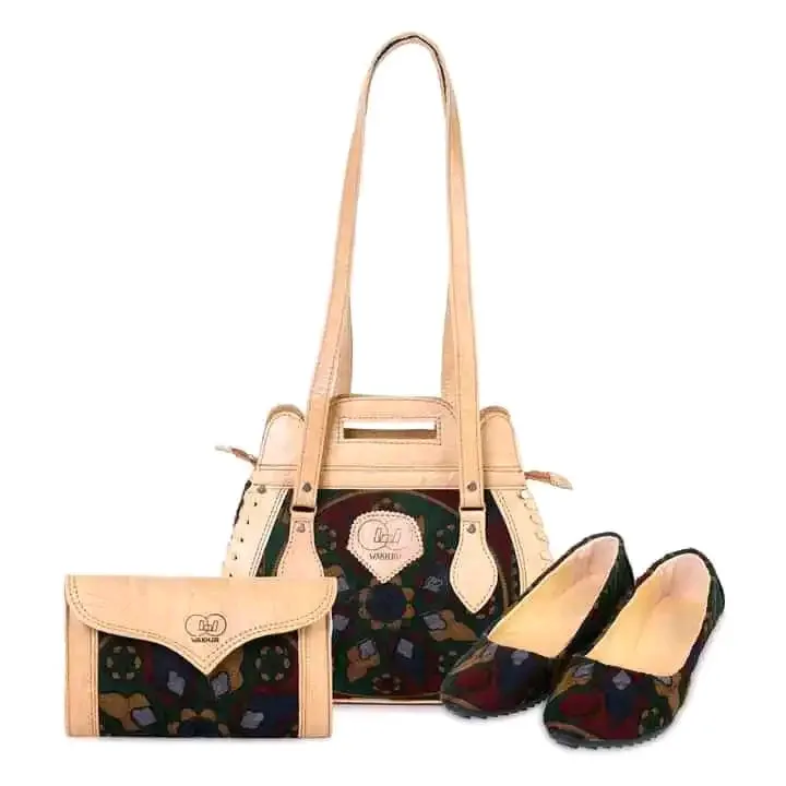 Elegant Tote and Clutch Set | Perfectly Paired with Ballet Flats Nk-189