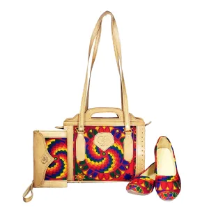 Elegant Tote and Clutch Set | Perfectly Paired with Ballet Flats Nk-209