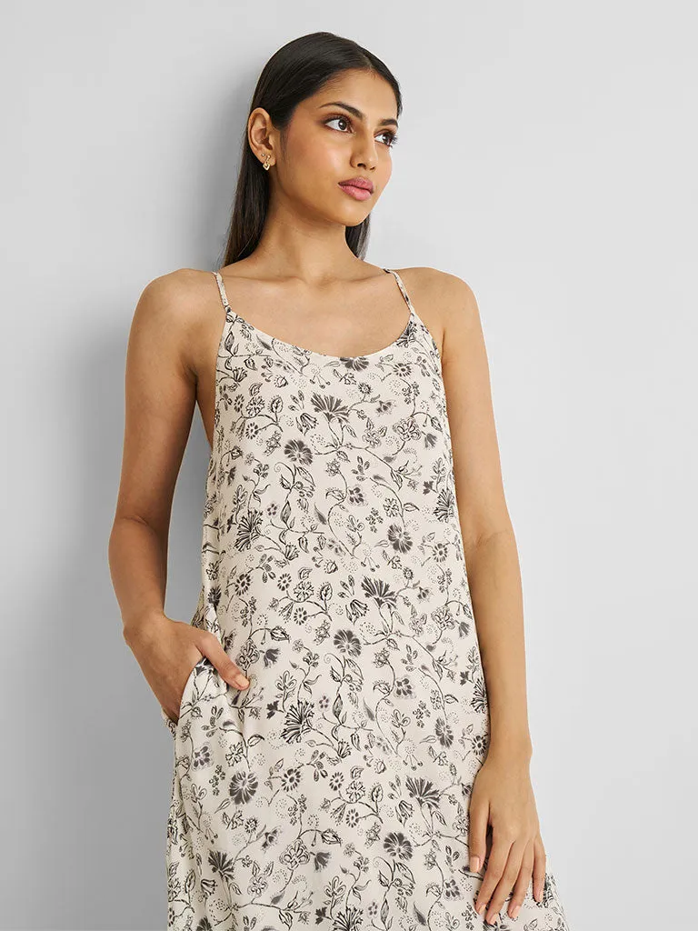 Flowy Wildflower Maxi Dress