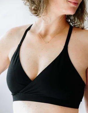 Foxy Black Nursing Bra