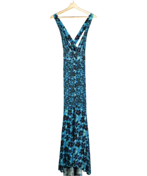 Free People Blue Dewberry Maxi Dress UK XS