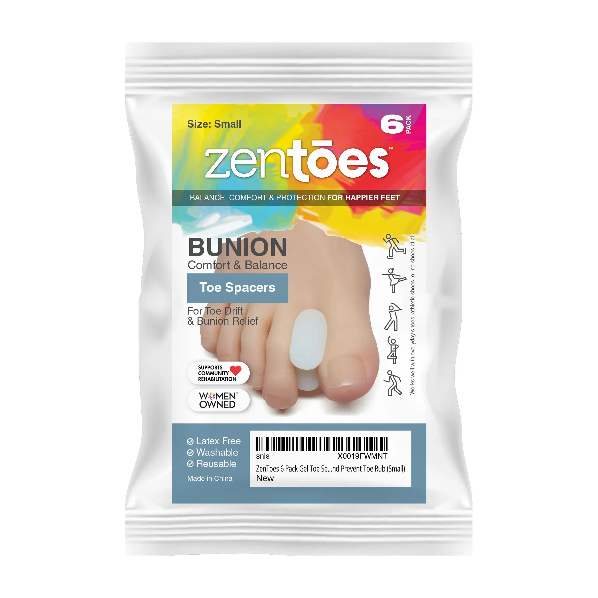 Gel Toe Separators