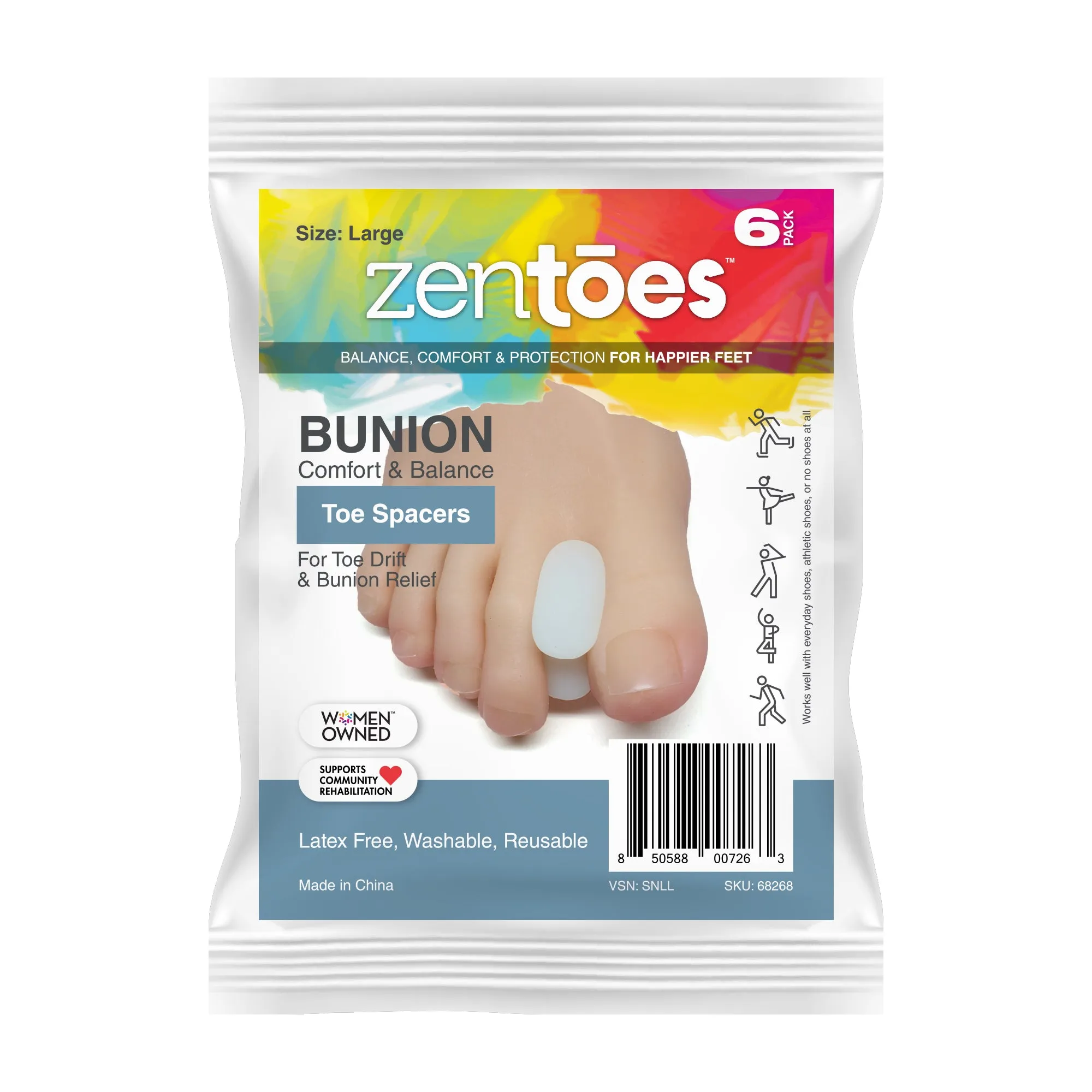 Gel Toe Separators