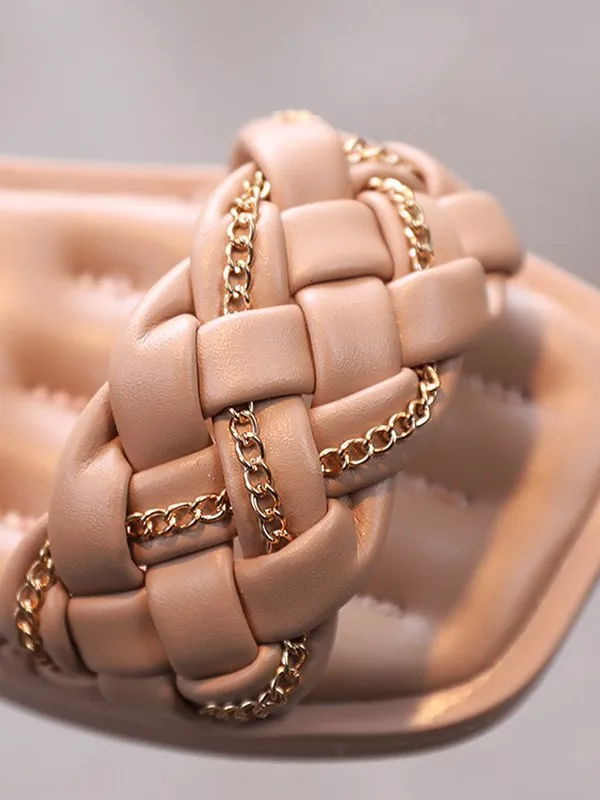 Girls New Faves Woven Sandals By Liv and Mia