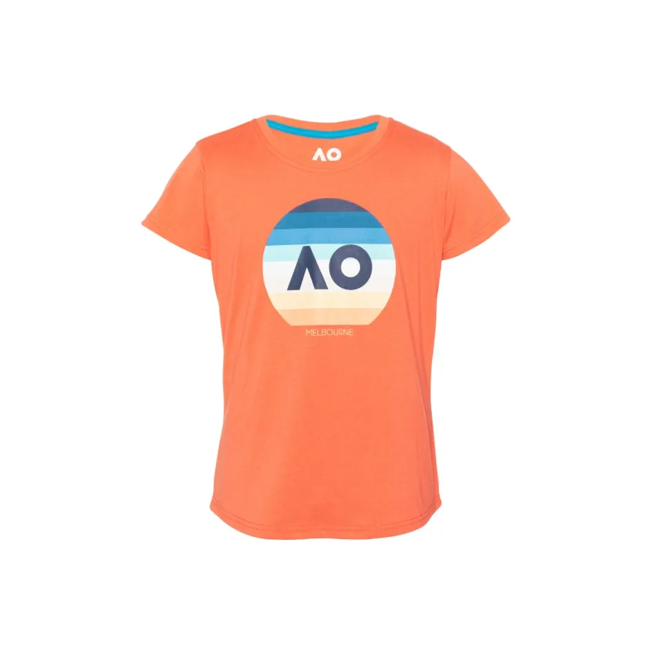 Girl's T-Shirt Rainbow Logo