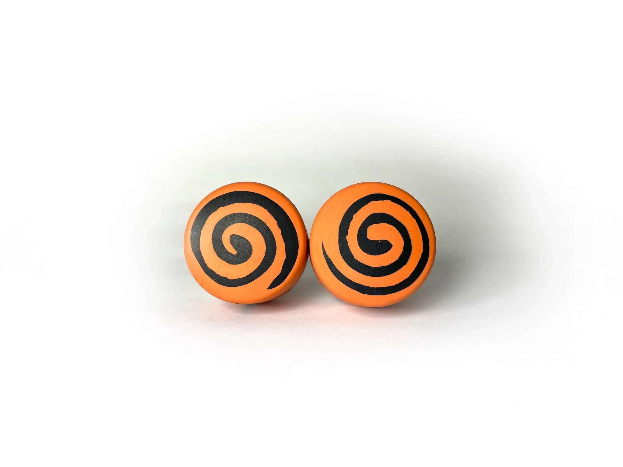 Grindstone Dizzy Izzy - Deadstop Toe Stops - Color Toestop with Black Swirl