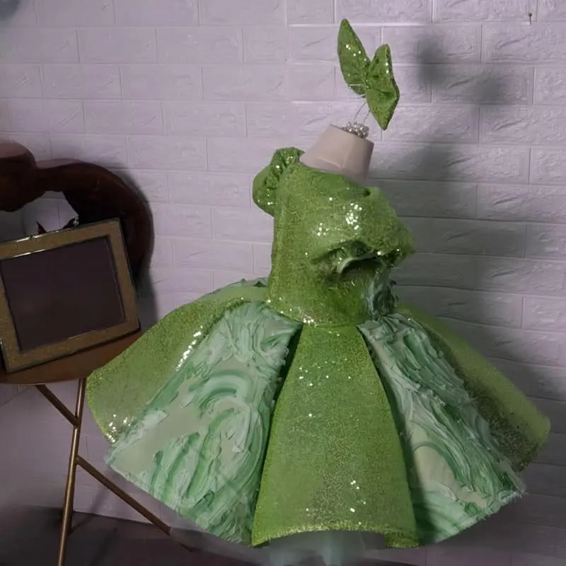 High-end temperament children's dress stage performance party elegant girl princess dress