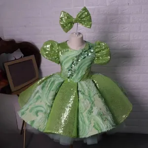 High-end temperament children's dress stage performance party elegant girl princess dress