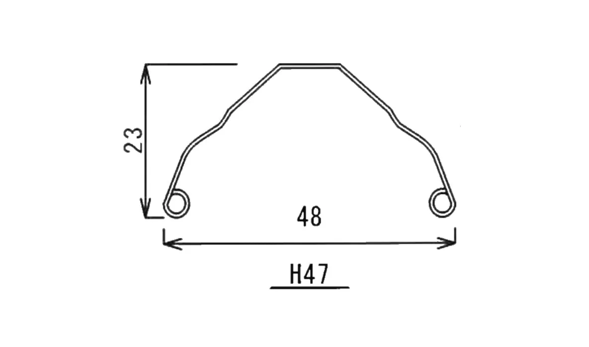 Honjo Koken H47C Fender Set | 700c