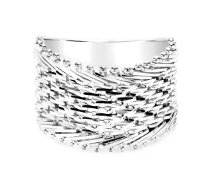 Imperial Silver Ultra Lame' Ring