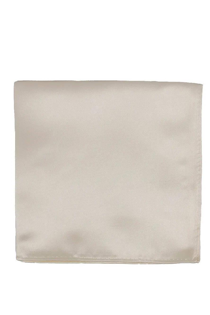 Ivory Eternity Pocket Square