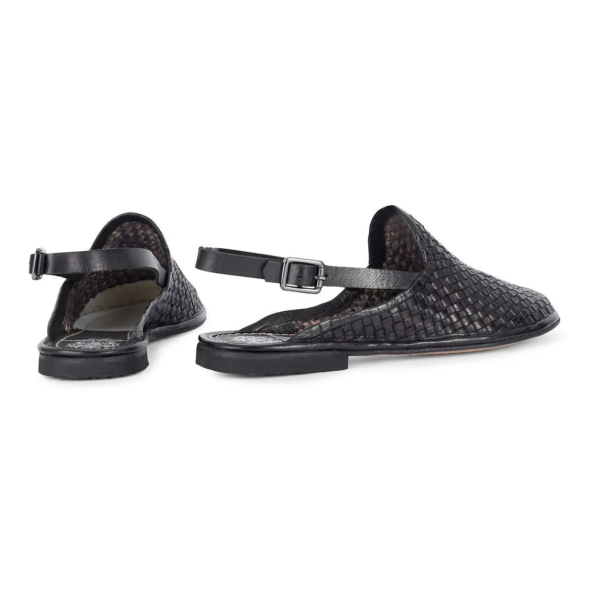 JANET 92001<br>Dama braided slippers