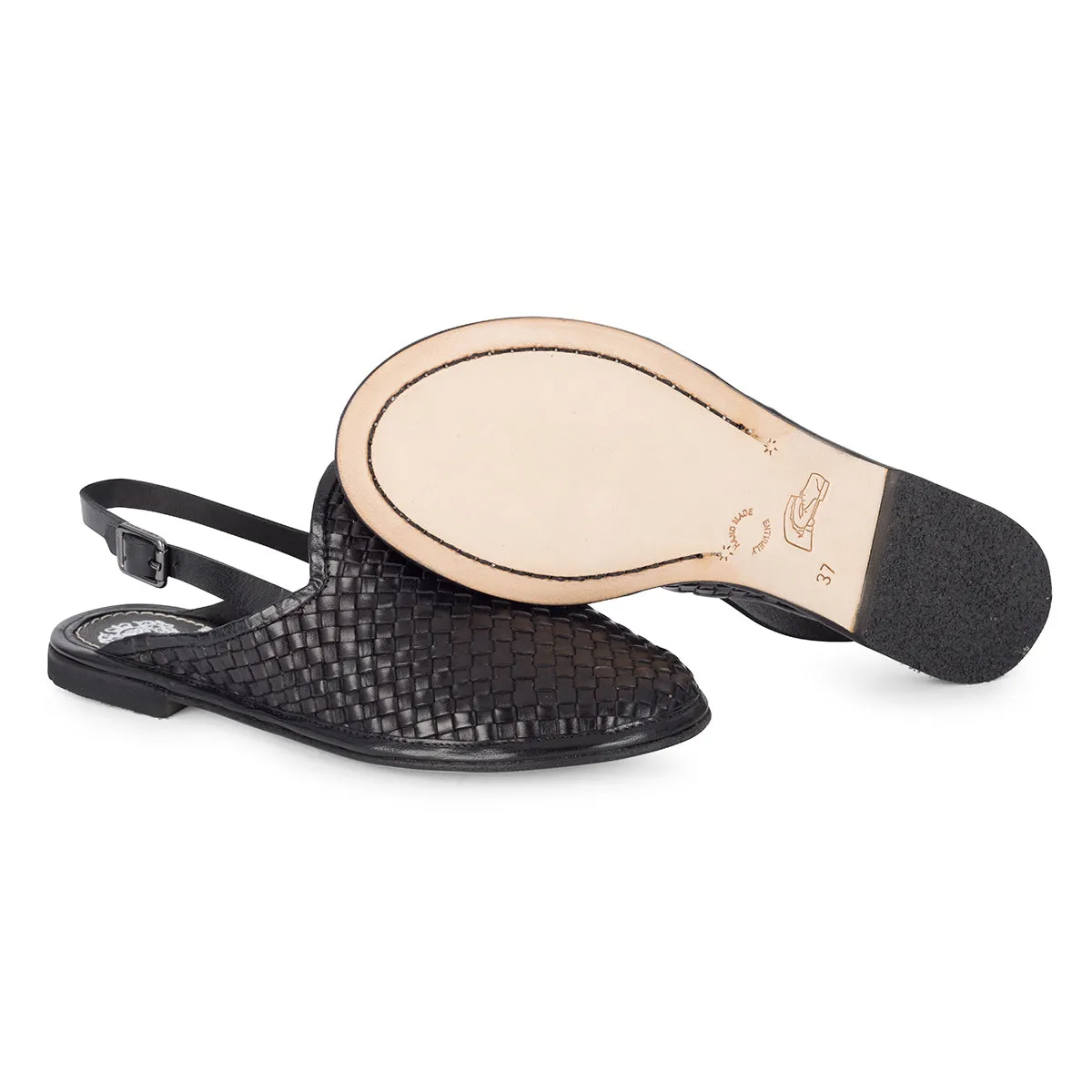 JANET 92001<br>Dama braided slippers