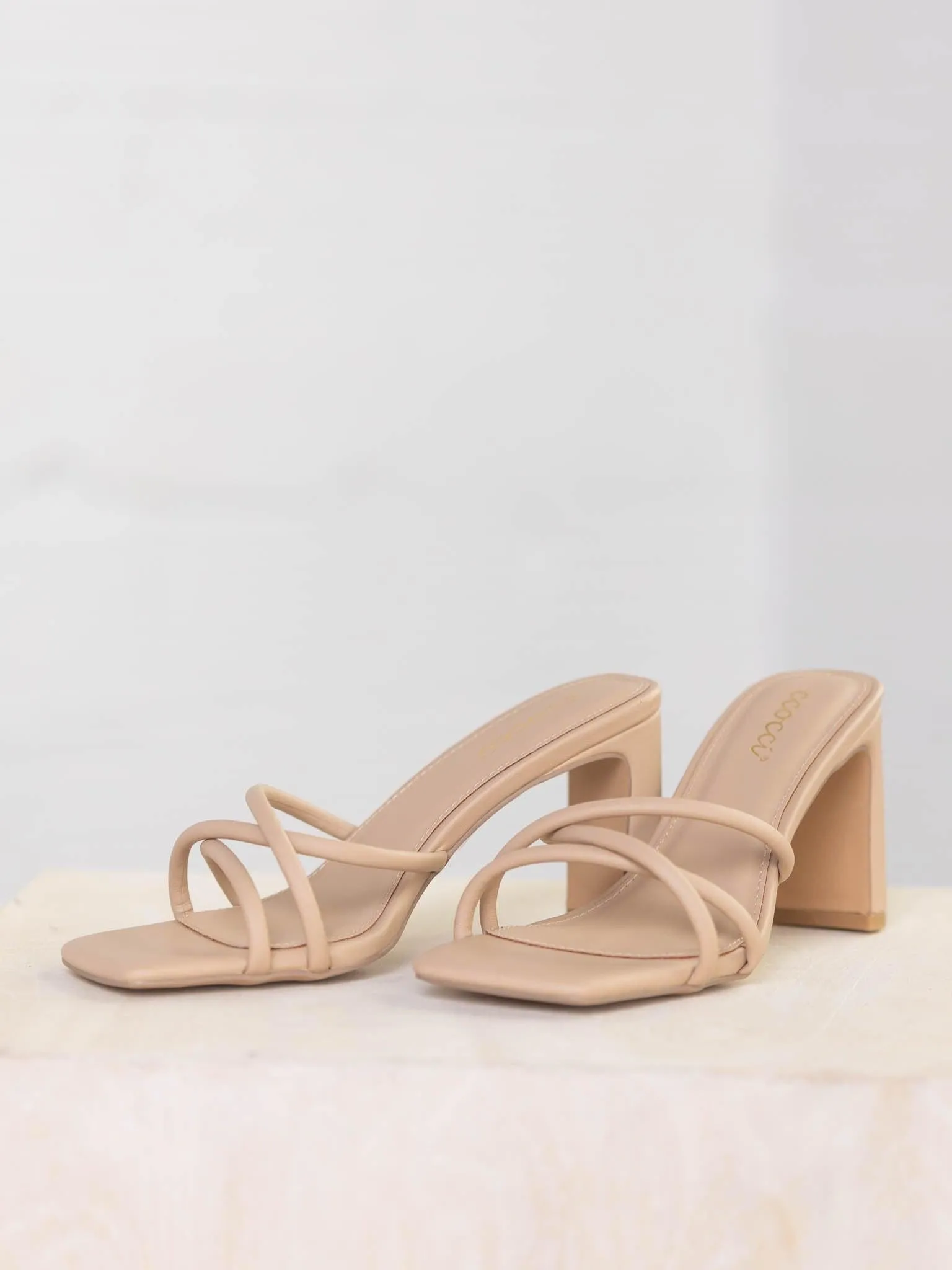 Jenna Strappy Heel