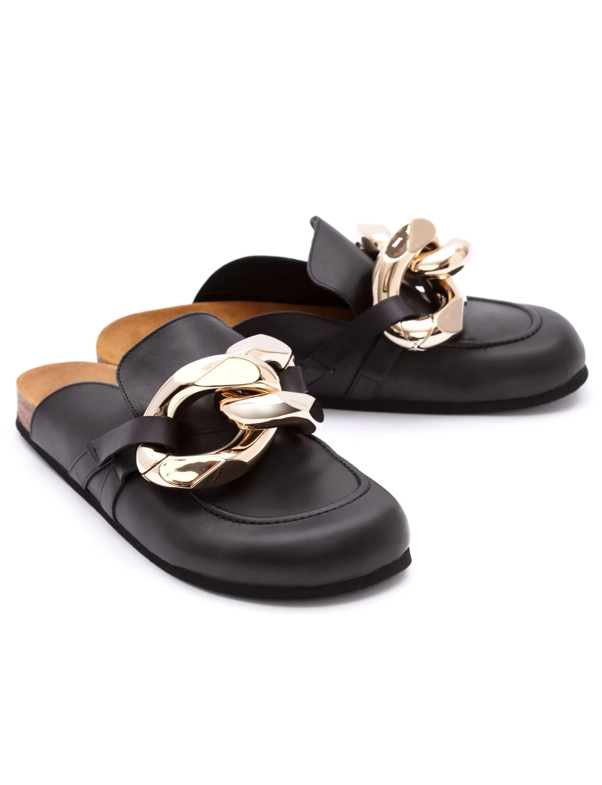JW ANDERSON MEN’S CHAIN LOAFER MULES