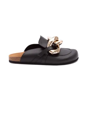 JW ANDERSON MEN’S CHAIN LOAFER MULES