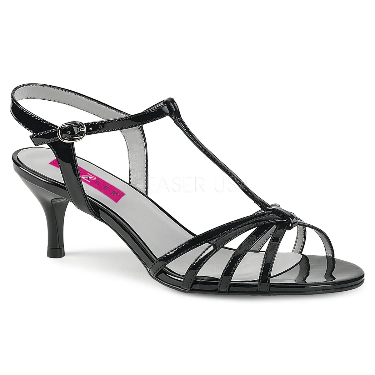 KITTEN-06  Black Patent