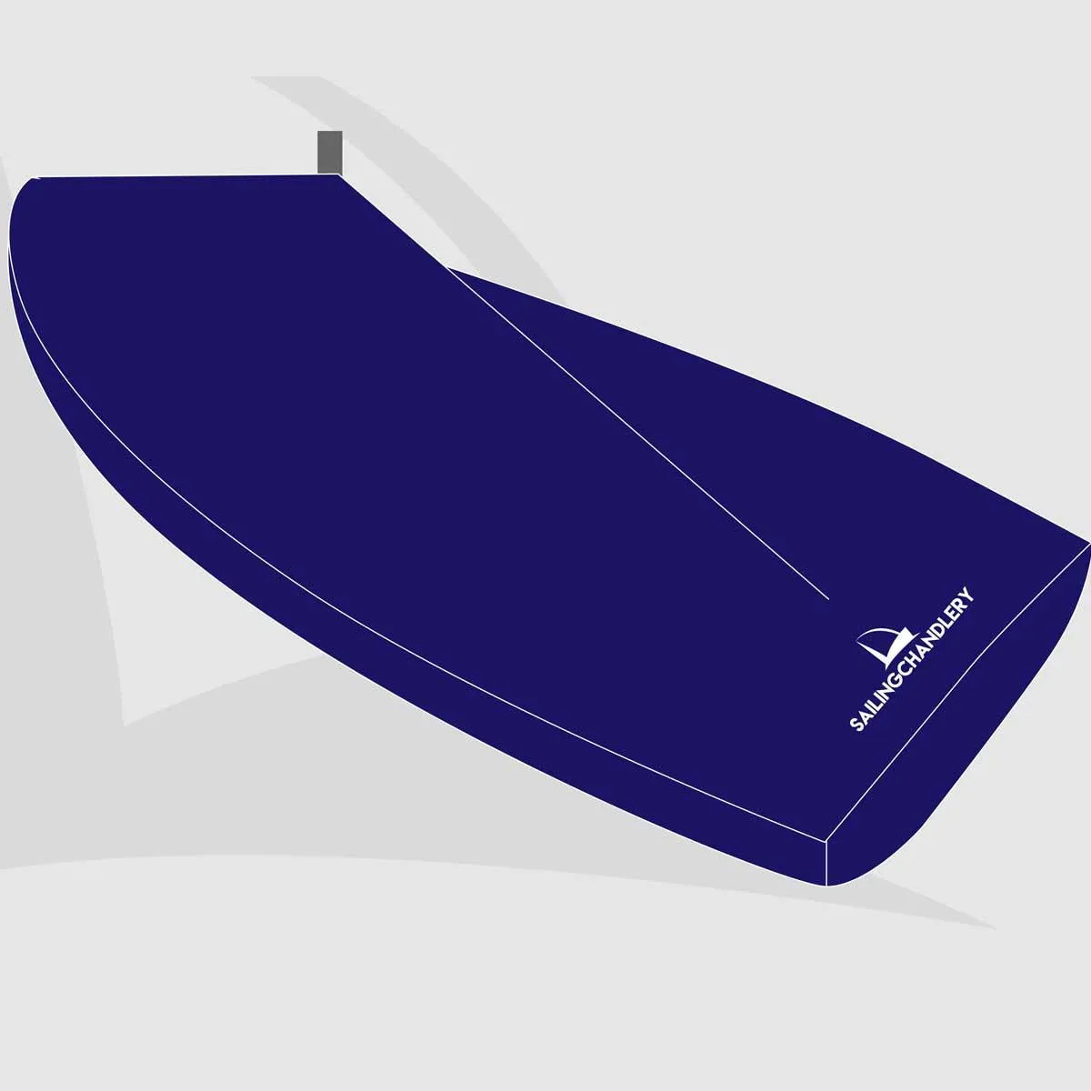 Laser 2 Boat Cover - Boom Up - Breathable Polycotton