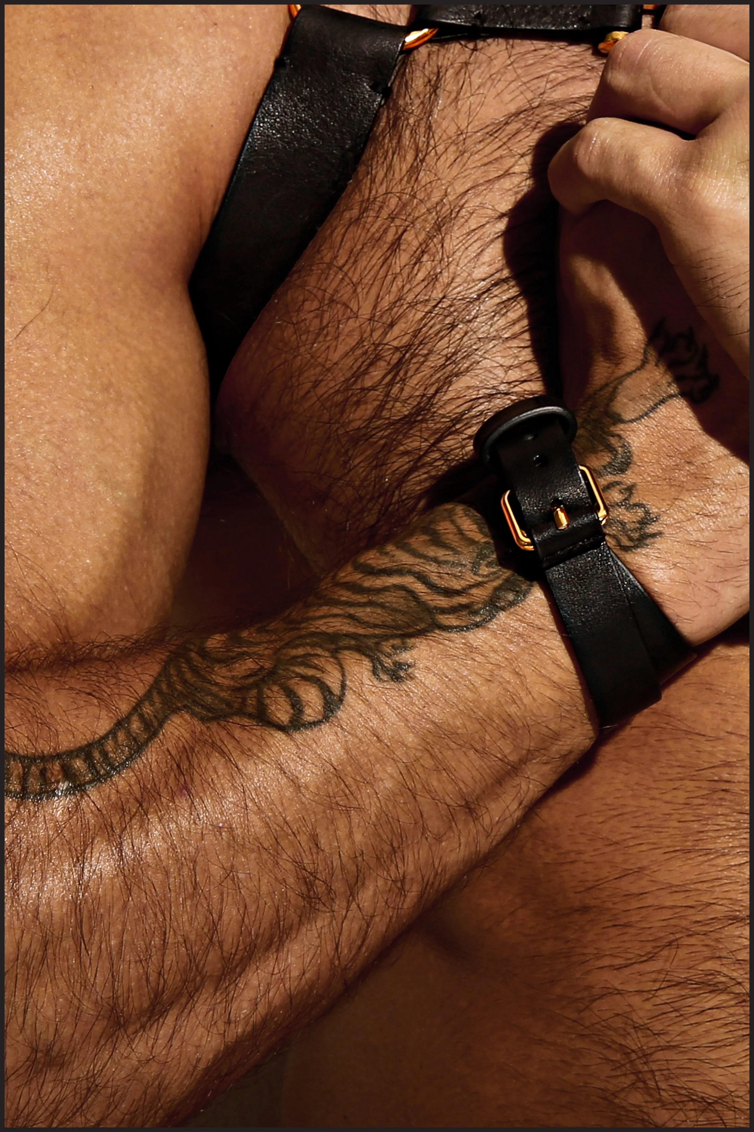 Leather Double Cuff